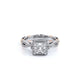 Verragio Halo Princess Engagement Ring