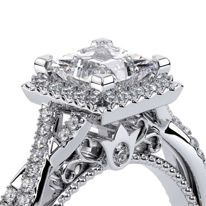 Verragio Halo Princess Engagement Ring