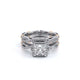 Verragio Halo Princess Engagement Ring