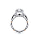 Verragio Halo Round Engagement Ring