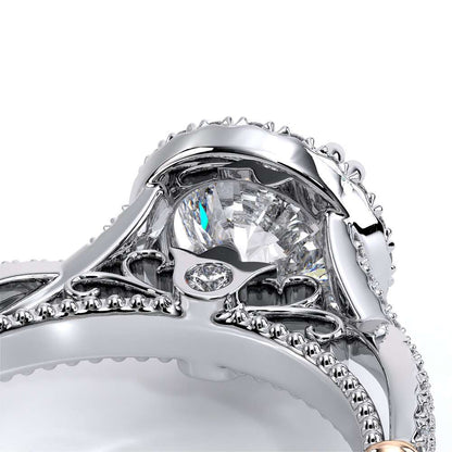 Verragio Halo Round Engagement Ring