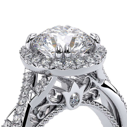 Verragio Halo Round Engagement Ring