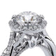 Verragio Halo Round Engagement Ring