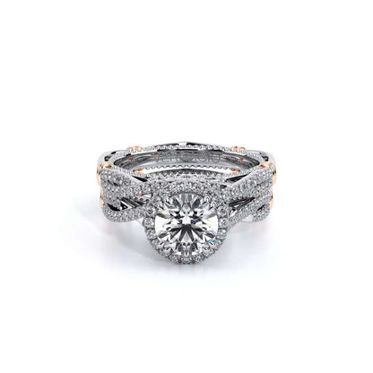 Verragio Halo Round Engagement Ring
