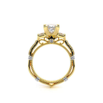 Verragio Three-Stone Princess Engagement Ring
