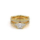 Verragio Three-Stone Princess Engagement Ring