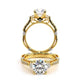 Verragio Three-Stone Round Engagement Ring