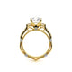 Verragio Three-Stone Round Engagement Ring