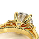 Verragio Three-Stone Round Engagement Ring