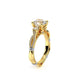 Verragio Three-Stone Round Engagement Ring