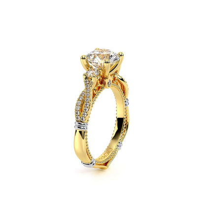 Verragio Three-Stone Round Engagement Ring