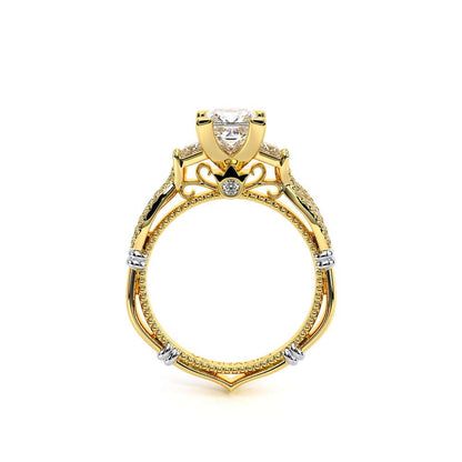Verragio Three-Stone Princess Engagement Ring