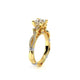Verragio Three-Stone Princess Engagement Ring