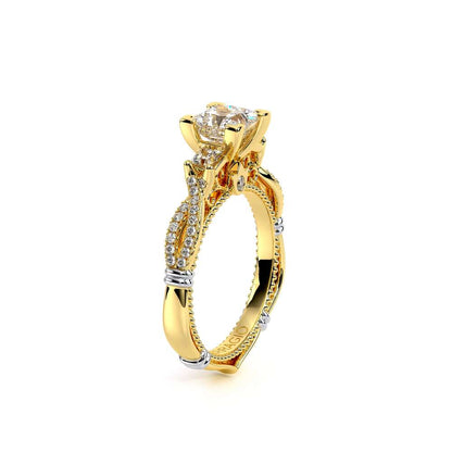 Verragio Three-Stone Princess Engagement Ring