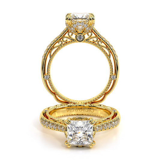 Verragio Pave Princess Engagement Ring