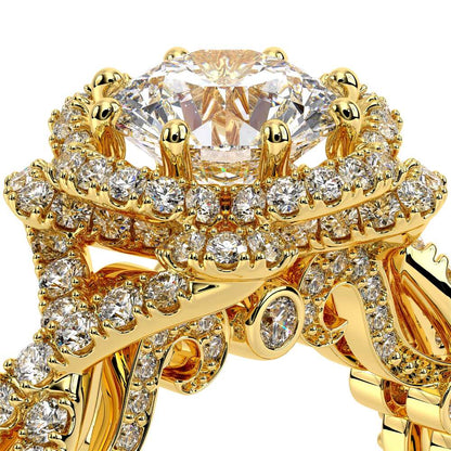 Verragio Halo Round Engagement Ring