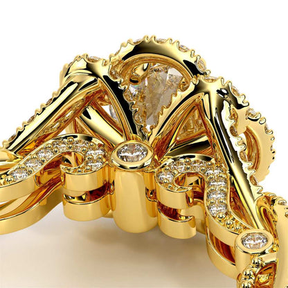 Verragio Halo Round Engagement Ring