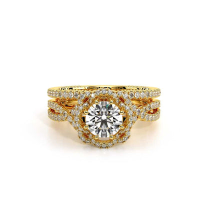 Verragio Halo Round Engagement Ring