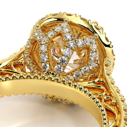 Verragio Halo Round Engagement Ring