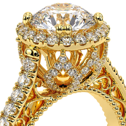 Verragio Halo Round Engagement Ring