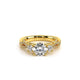 Verragio Three-Stone Round Engagement Ring