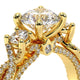 Verragio Three-Stone Round Engagement Ring
