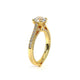 Verragio Pave Round Engagement Ring