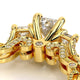 Verragio Three-Stone Emerald Engagement Ring