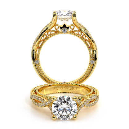 Verragio Vintage Round Engagement Ring