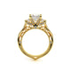 Verragio Three-Stone Princess Engagement Ring