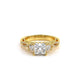 Verragio Three-Stone Princess Engagement Ring