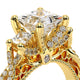 Verragio Three-Stone Princess Engagement Ring