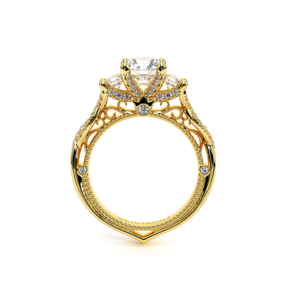 Verragio Three-Stone Round Engagement Ring