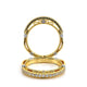 Verragio Halo Round Wedding Band