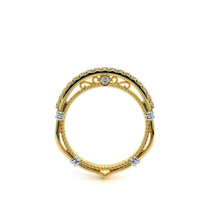 Verragio Halo Round Wedding Band