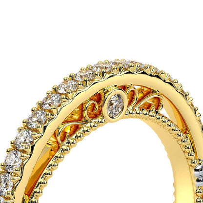 Verragio Halo Round Wedding Band