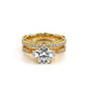 Verragio Halo Round Wedding Band
