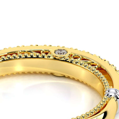 Verragio Halo Round Wedding Band
