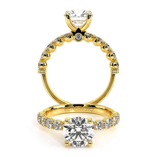 Verragio Pave Round Engagement Ring