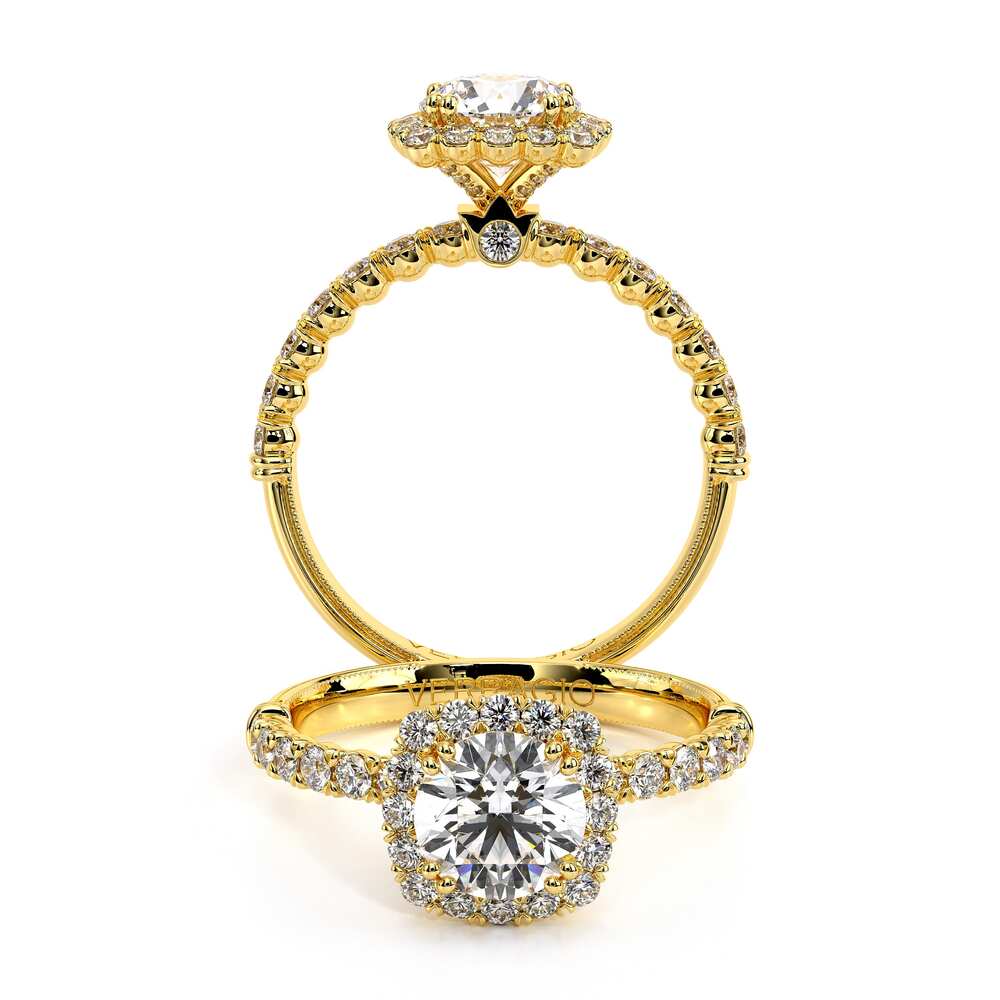 Verragio Halo Cushion Engagement Ring