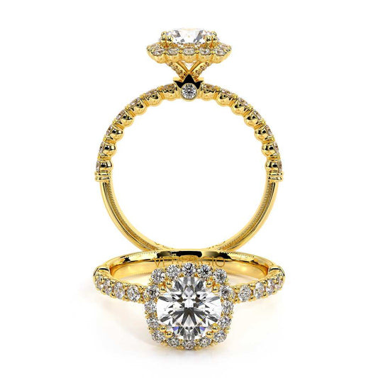 Verragio Halo Cushion Engagement Ring