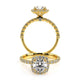 Verragio Halo Cushion Engagement Ring