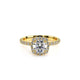 Verragio Halo Cushion Engagement Ring