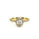 Verragio Halo Oval Engagement Ring