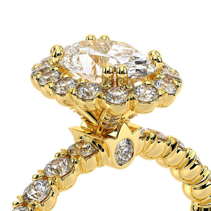 Verragio Halo Oval Engagement Ring