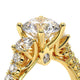 Verragio Three-Stone Round Engagement Ring
