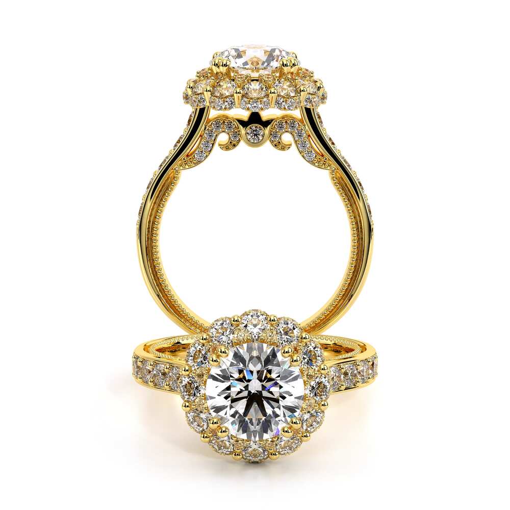 Verragio Halo Round Engagement Ring