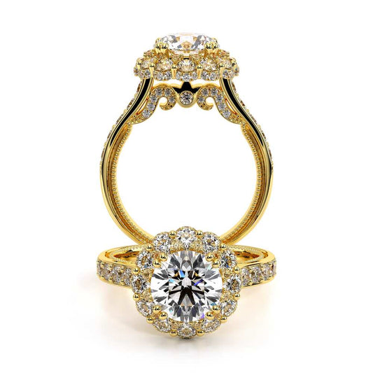 Verragio Halo Round Engagement Ring