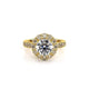 Verragio Halo Round Engagement Ring