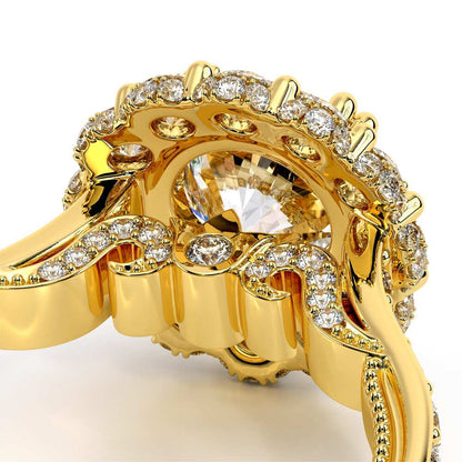 Verragio Halo Round Engagement Ring